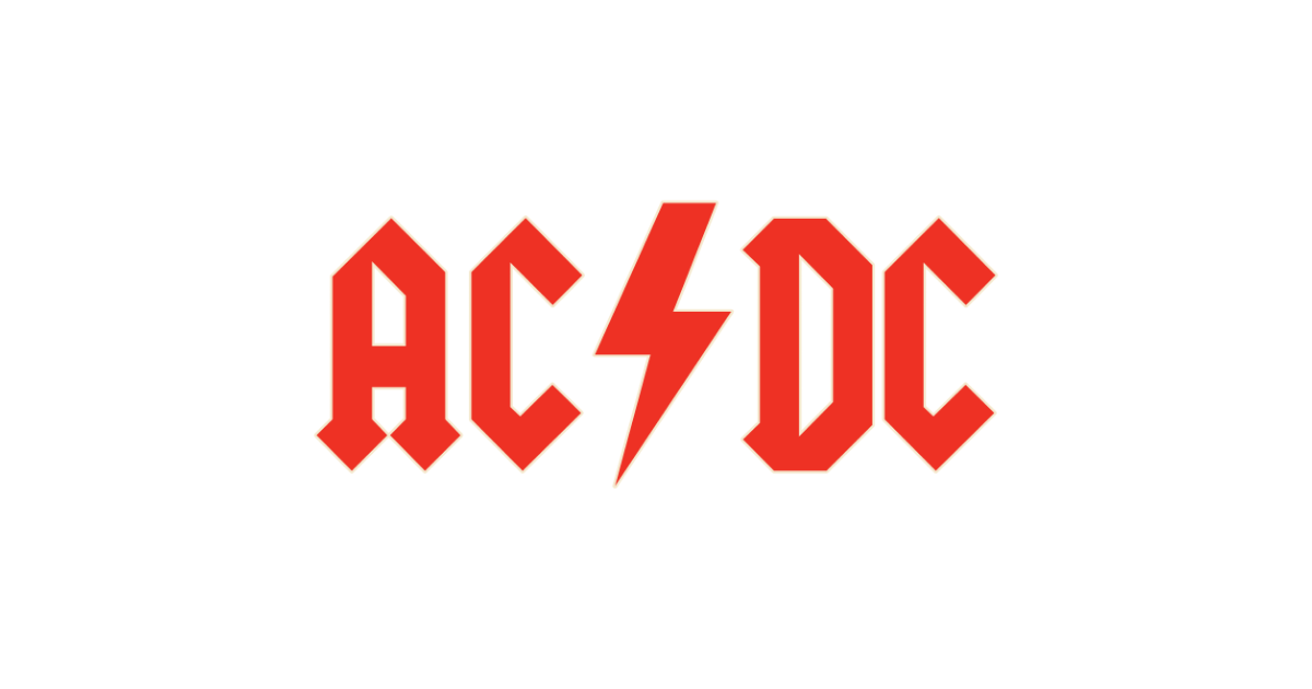 AC/DC lettering