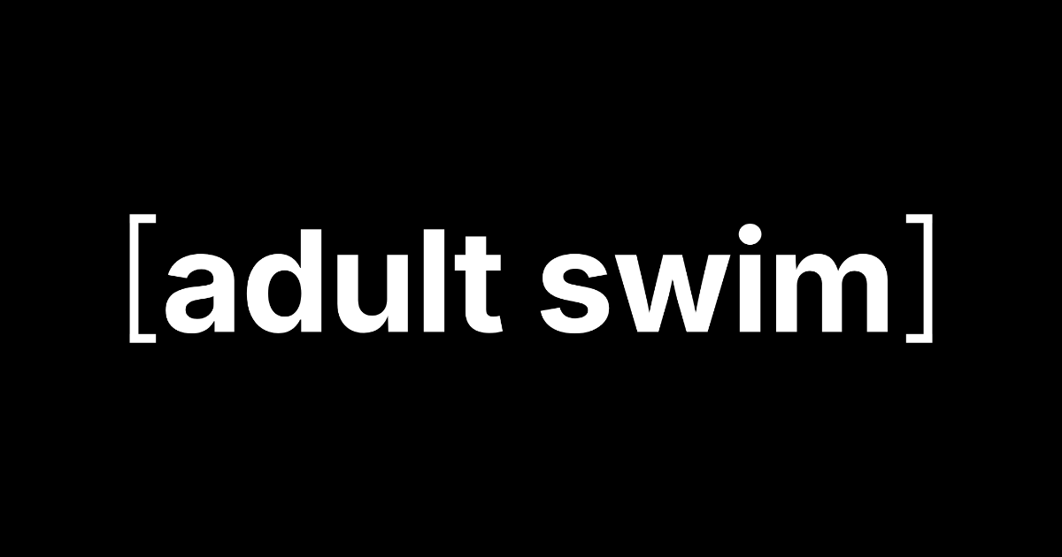 Adult Swim lettering
