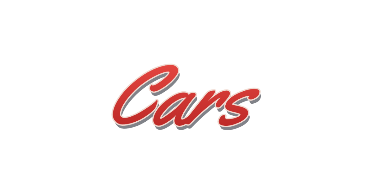 Cars lettering