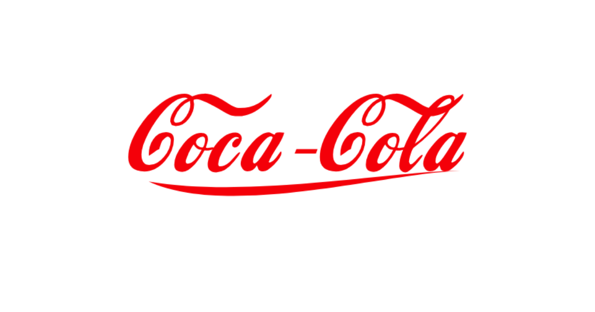 Coca-Cola-style lettering rendered with Coca Cola ii