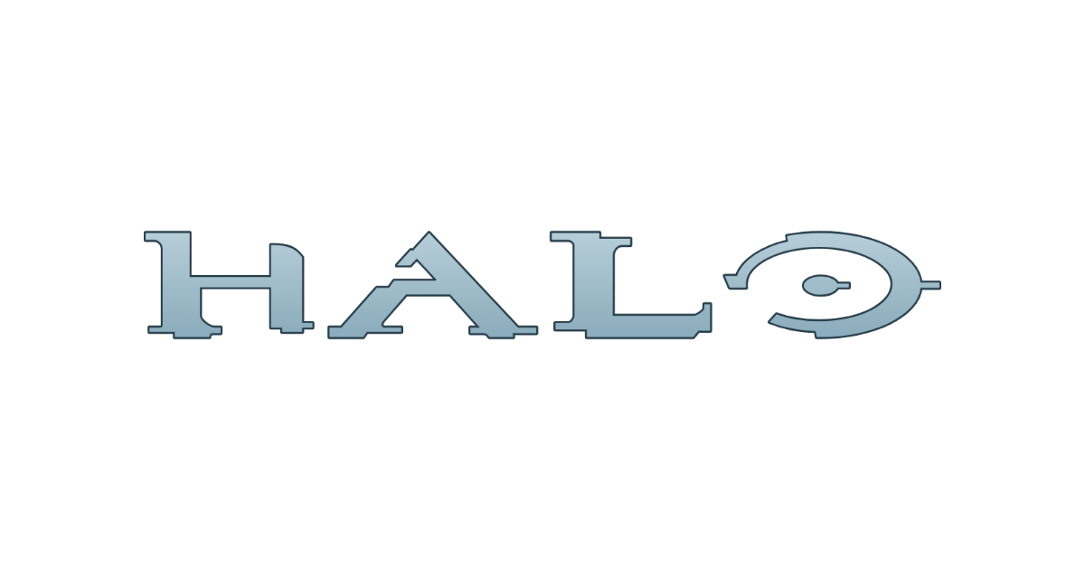 Halo lettering