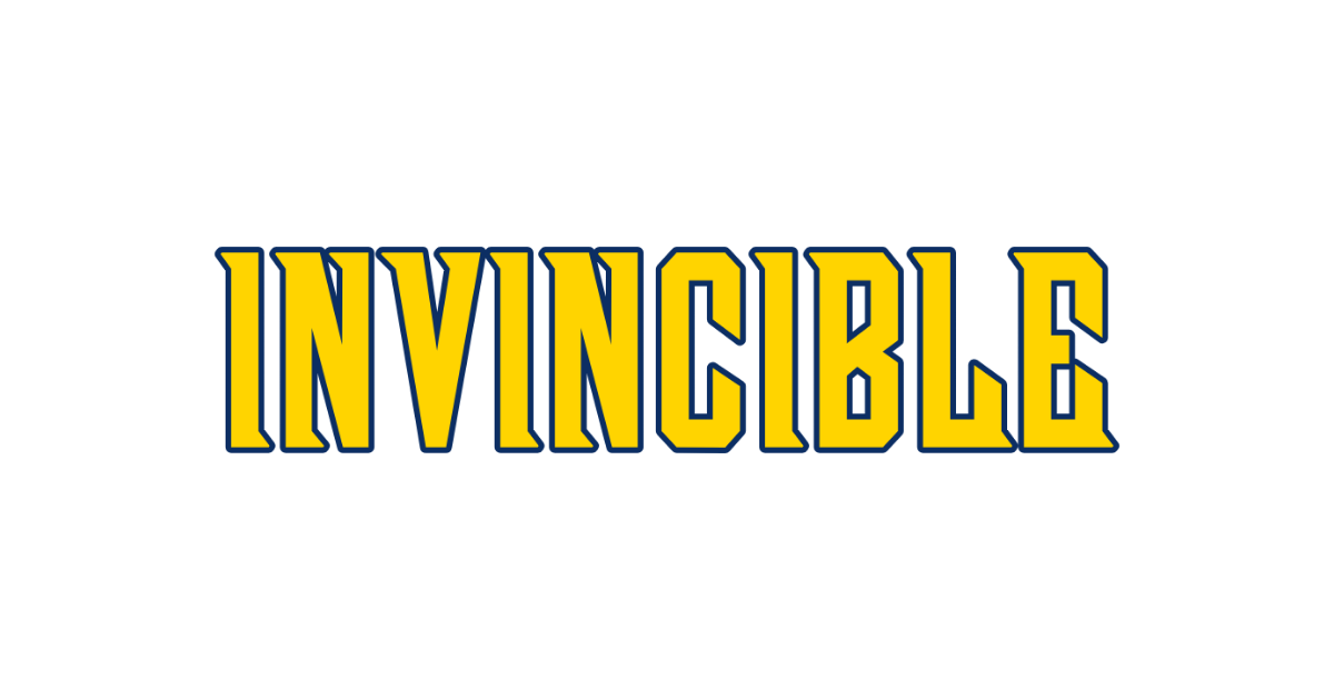 Invincible-style lettering rendered with Wood Block CG