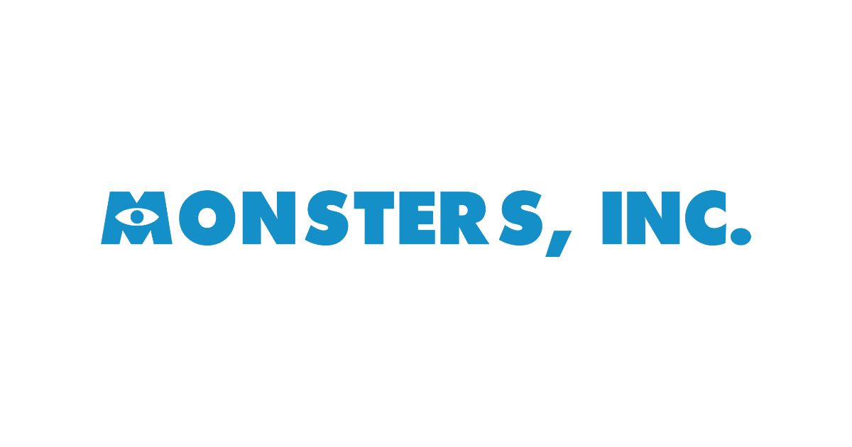 Monsters, Inc.-style lettering rendered with Monster AG