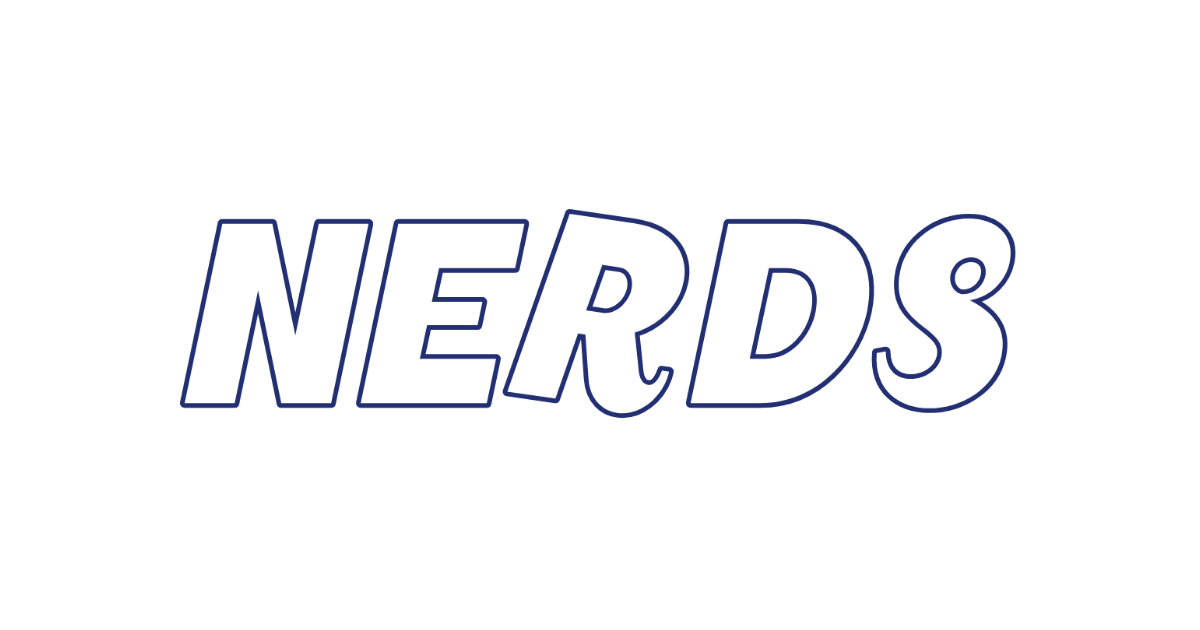 Nerds lettering