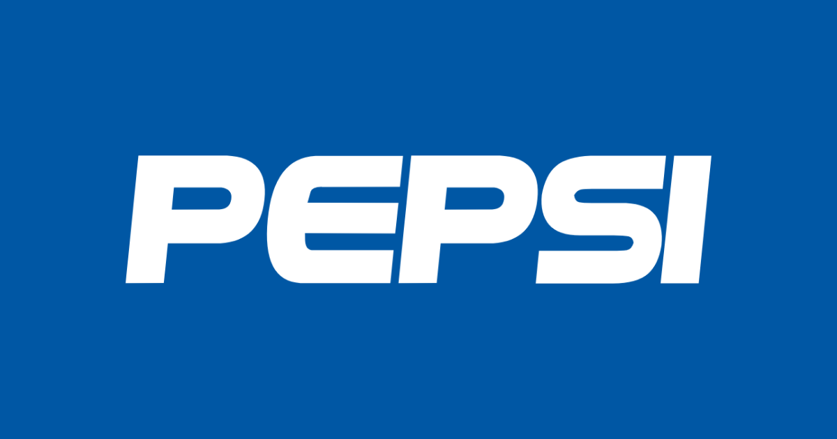 Pepsi lettering