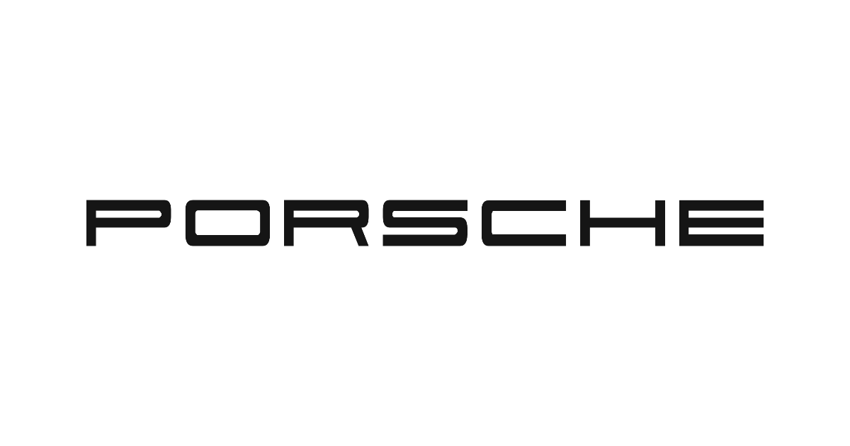 Porsche lettering
