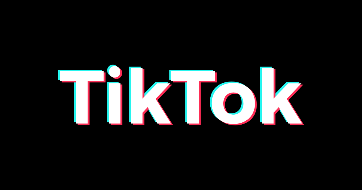 TikTok-style lettering rendered with Montserrat SemiBold